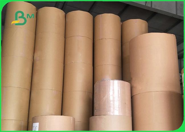 40gr 50gr 60gr Brown Virgin Kraft Paper For Food Packing Tear Resistance 1100mm 40gr 50gr 60gr Brown Virgin Kraft Paper For Food Packing Tear Resistance 1100mm