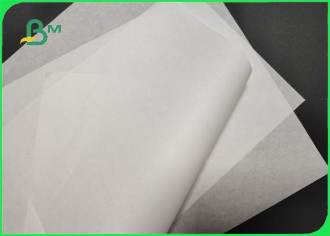 100% Wood Pulp 38g Coated Oilproof Paper Sheet For Bread Packaging Smooth
