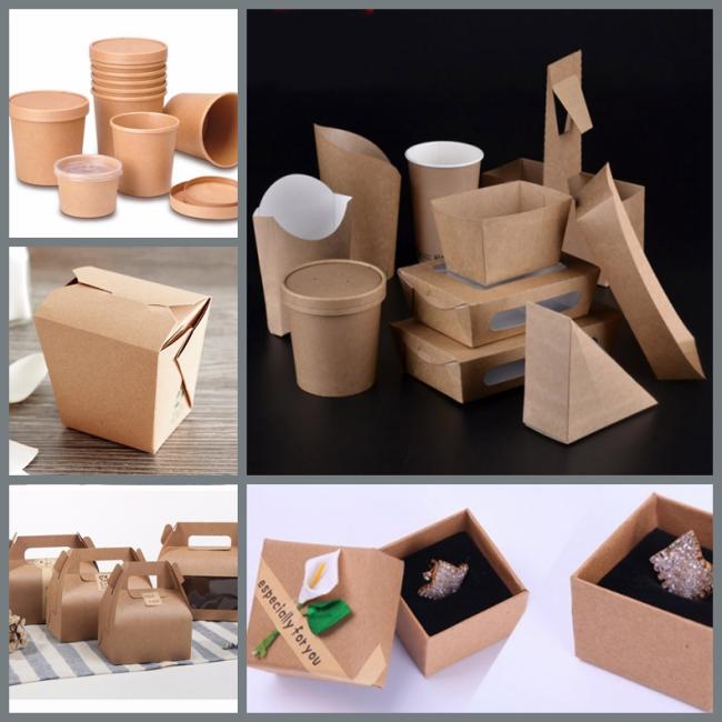 270GSM PE Coated Container Board Natural Fibres Brown Strong And Durable 270GSM PE Coated Container Board Natural Fibres Brown Strong And Durable