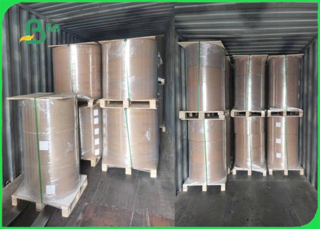 250gsm + 12g PE Brown Kraft Paper For Fruit Package Good Folding Resistance 250gsm + 12g PE Brown Kraft Paper For Fruit Package Good Folding Resistance
