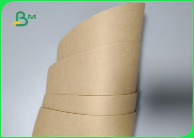 40gsm Brown Kraft Paper Roll For food Packaging For Shopping Bag