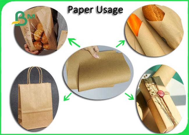 70 - 100gsm brown kraft food packaging paper in sheet form 70 - 100gsm brown kraft food packaging paper in sheet form