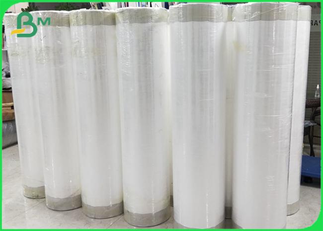Tear Resistant 42.5gsm 55gsm Dupont Tyvek Paper Rolls For High Tenacity Wristband Tear Resistant 42.5gsm 55gsm Dupont Tyvek Paper Rolls For High Tenacity Wristband