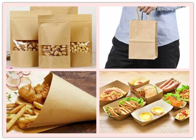 FSC Certified Food Packaging Brown Kraft Paper Jumbo Roll FSC Certified Food Packaging Brown Kraft Paper Jumbo Roll
