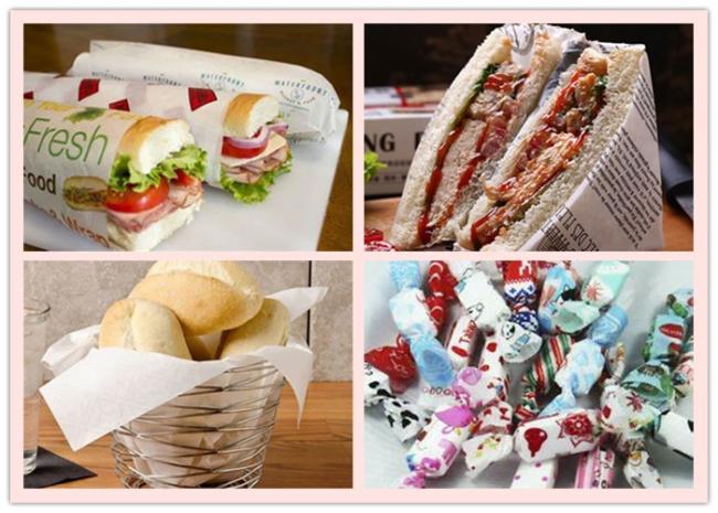 Moisture Proof 30g 35g MG White Kraft Paper Roll With Food Grade Moisture Proof 30g 35g MG White Kraft Paper Roll With Food Grade