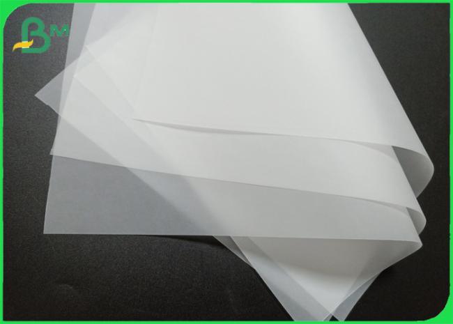 Lightweight White Semi - Transparent Tracing Paper Roll 50gsm - 90gsm Lightweight White Semi - Transparent Tracing Paper Roll 50gsm - 90gsm