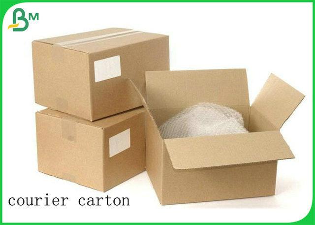 0.5mm Recyclable Brown Flute Corrugated Kraft CardBoard For Cartons 0.5mm Recyclable Brown Flute Corrugated Kraft CardBoard For Cartons