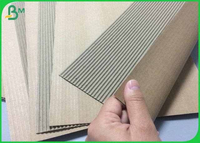 0.5mm Recyclable Brown Flute Corrugated Kraft CardBoard For Cartons 0.5mm Recyclable Brown Flute Corrugated Kraft CardBoard For Cartons
