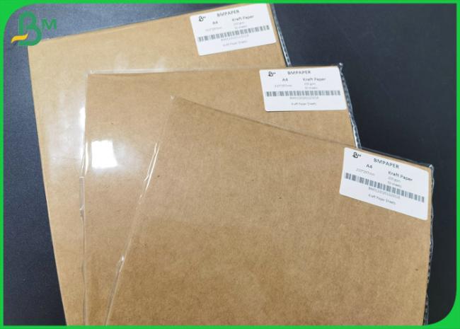 Virgin 135g 300g Thick Uncoated Brown Craft Cardboard Sheet For Packing Box Virgin 135g 300g Thick Uncoated Brown Craft Cardboard Sheet For Packing Box