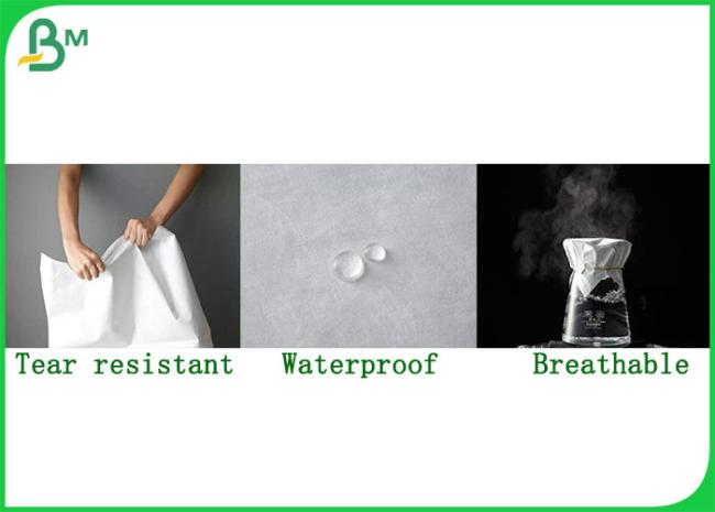 Soft And Breathable 55g 0.17mm Dupont Paper Waterproof 8.3'' * 11.7'' Soft And Breathable 55g 0.17mm Dupont Paper Waterproof 8.3'' * 11.7''