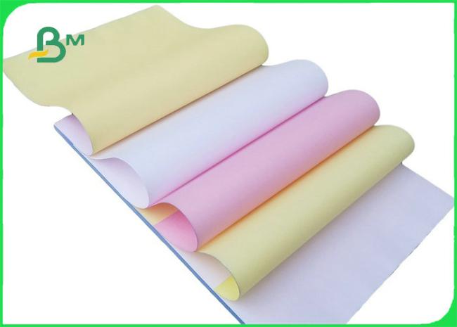 Self Copy CB White CF Pink Carbonless Paper For Receipt Book 430 * 610mm 55gsm Self Copy CB White CF Pink Carbonless Paper For Receipt Book 430 * 610mm 55gsm