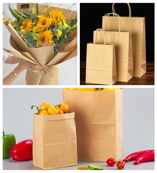 40gsm 50gsm Virgin Kraft Paper For Paper Bags High Strength 370 x 500mm 40gsm 50gsm Virgin Kraft Paper For Paper Bags High Strength 370 x 500mm