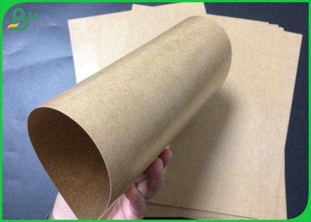 Food Grade Poly Coated Kraft Paper Roll 300gsm 350gsm To Food Tray Making Food Grade Poly Coated Kraft Paper Roll 300gsm 350gsm To Food Tray Making