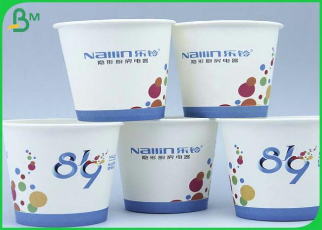 190g 210g White Cupstock Paper For Disposable Cups With PE Coated Waterproof 190g 210g White Cupstock Paper For Disposable Cups With PE Coated Waterproof