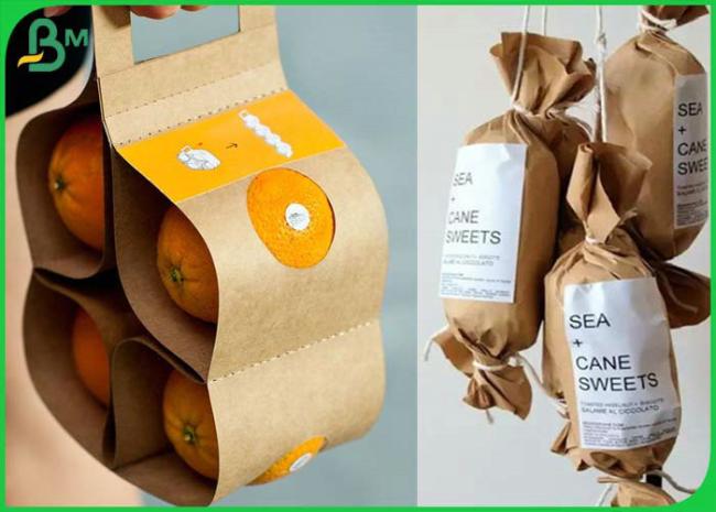 250g Grease Resistant PE Coated Kraft Paper For Food Serving Boat 250g Grease Resistant PE Coated Kraft Paper For Food Serving Boat