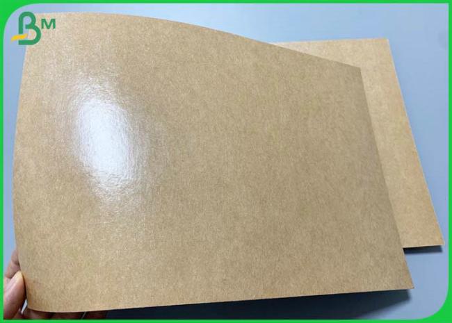 Food Grade PE Coated 300g Kraft Paper For Disposable French Fries Box Food Grade PE Coated 300g Kraft Paper For Disposable French Fries Box
