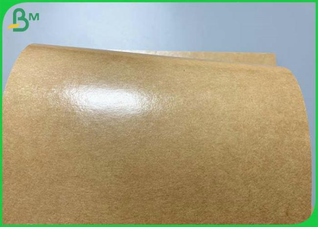 Food Grade PE Coated 300g Kraft Paper For Disposable French Fries Box Food Grade PE Coated 300g Kraft Paper For Disposable French Fries Box