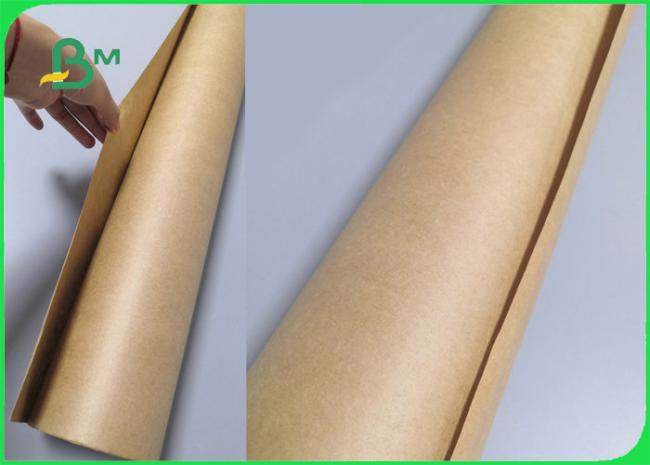 70gsm 90gsm Pure Kraft Paper Rolls For Wrapping 600mm x 270m Durable 70gsm 90gsm Pure Kraft Paper Rolls For Wrapping 600mm x 270m Durable