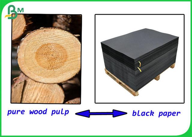 300gram 350gram Smooth Texture Black Paper Sheet In 36" x 48" To Folding Cartons 300gram 350gram Smooth Texture Black Paper Sheet In 36" x 48" To Folding Cartons