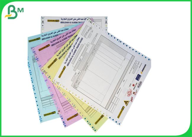 White Blue Yellow 55g 50g Carbonless Paper A4 650mm 750mm Width In Roll White Blue Yellow 55g 50g Carbonless Paper A4 650mm 750mm Width In Roll