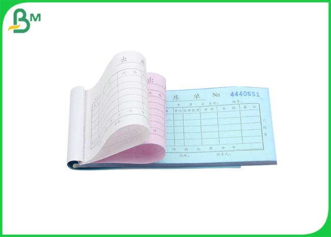 White Blue Yellow 55g 50g Carbonless Paper A4 650mm 750mm Width In Roll White Blue Yellow 55g 50g Carbonless Paper A4 650mm 750mm Width In Roll