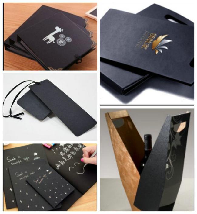 Stiffness 300g Black Cardstock For Hand - painted Book Thick Cardboard Stiffness 300g Black Cardstock For Hand - painted Book Thick Cardboard