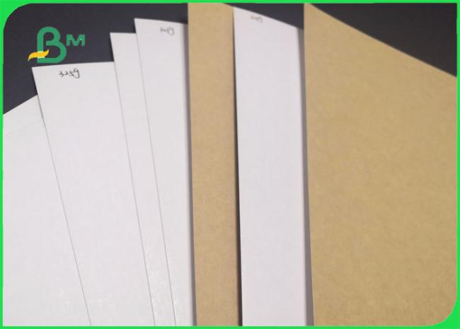 325gsm 1 Side White Clay Coated Kraft Back Paper For Takeout Box 65 x 96cm 325gsm 1 Side White Clay Coated Kraft Back Paper For Takeout Box 65 x 96cm