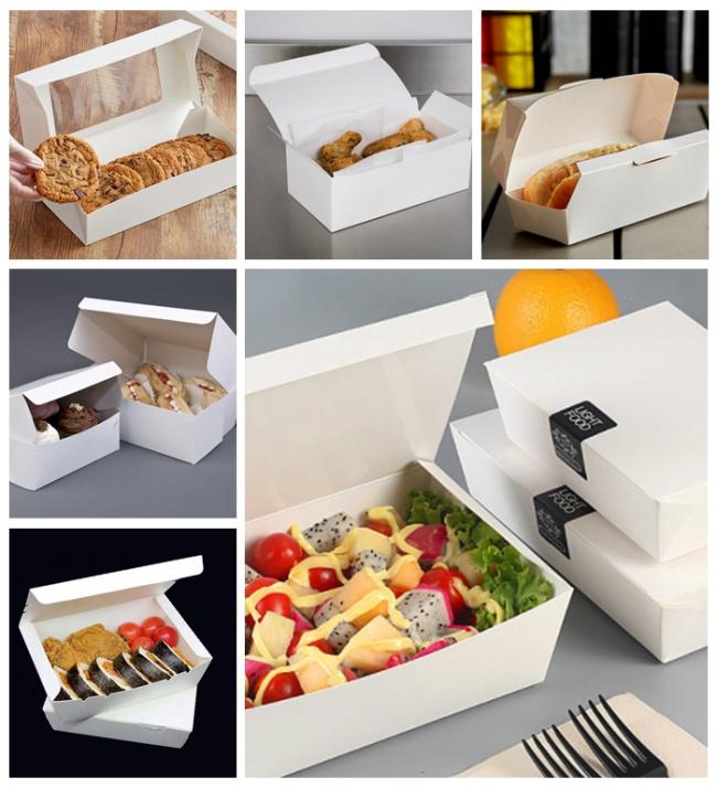0.53mm PE Coated White Lunch Box Paper For Fried Food 65 x 100cm Greaseproof 0.53mm PE Coated White Lunch Box Paper For Fried Food 65 x 100cm Greaseproof