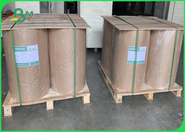 Uncoated Bleached Packaging Paper 80gsm 100gsm Pure White Kraft Paper Rolls Uncoated Bleached Packaging Paper 80gsm 100gsm Pure White Kraft Paper Rolls