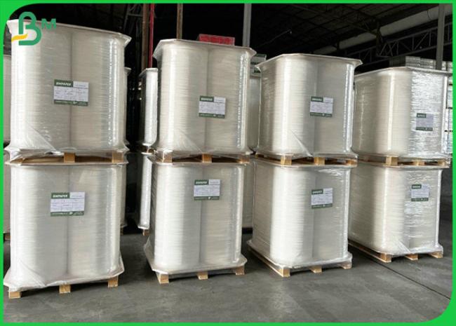 White Straw Wrapping Paper 24g 28g 38mm / 53mm Wood Pulp Material White Straw Wrapping Paper 24g 28g 38mm / 53mm Wood Pulp Material