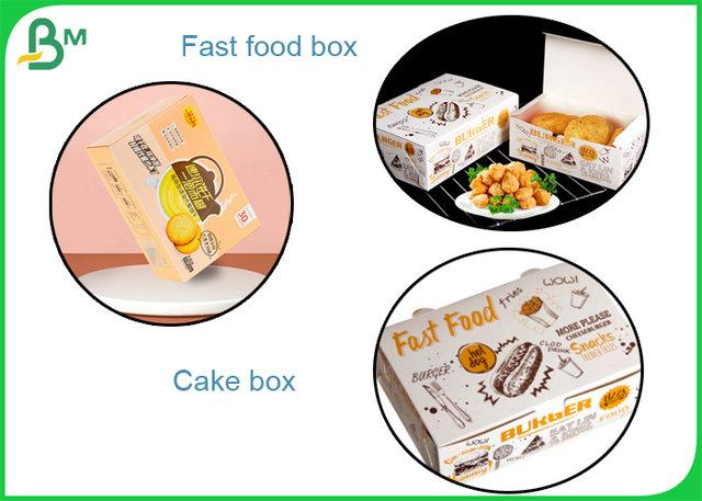325GSM 350GSM One Side Coated Food Grade Ivory Paper For Cake Package Box 325GSM 350GSM One Side Coated Food Grade Ivory Paper For Cake Package Box