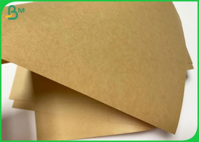 100% Wood Pulp Brown Kraft Paper 70gsm 80gsm For Snack Packaging Bag 100% Wood Pulp Brown Kraft Paper 70gsm 80gsm For Snack Packaging Bag