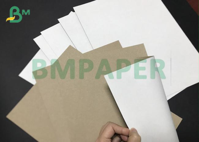Recycled 170gsm 200gsm CCKB White Coated Kraft Back Board For Packaging Box Recycled 170gsm 200gsm CCKB White Coated Kraft Back Board For Packaging Box