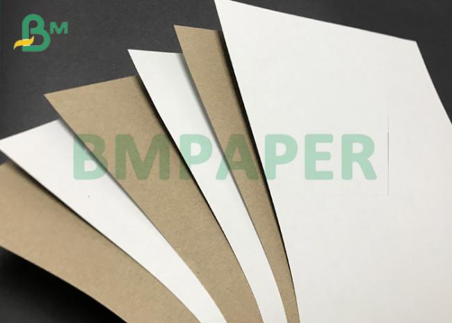 Recycled 170gsm 200gsm CCKB White Coated Kraft Back Board For Packaging Box Recycled 170gsm 200gsm CCKB White Coated Kraft Back Board For Packaging Box