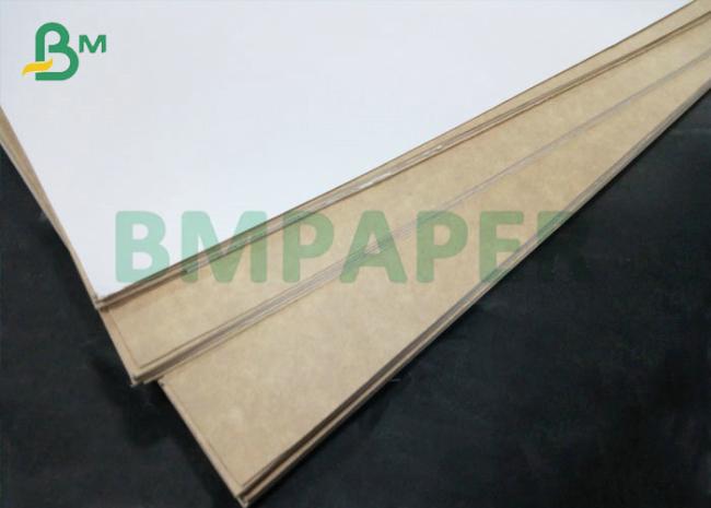 350gsm Printable White Coated Kraft Back Paper For High End Food Packing Box 350gsm Printable White Coated Kraft Back Paper For High End Food Packing Box