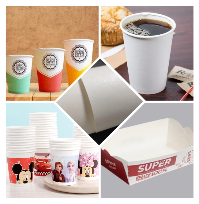 PE coated cup stock paper PE coated cup stock paper
