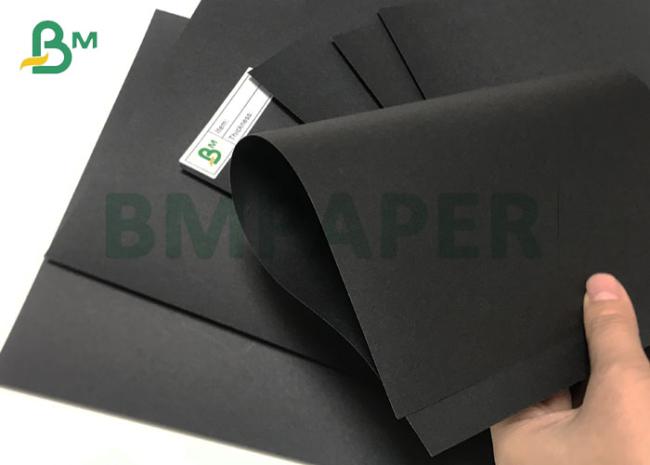 Hard Strength 150gsm 350gsm Mix Pulp Two Side Black Cardstock Paperboard Hard Strength 150gsm 350gsm Mix Pulp Two Side Black Cardstock Paperboard