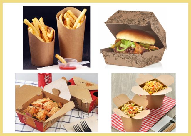 250g 300g Food Grade PE Coating Brown Kraft Paper For French Fries Box 250g 300g Food Grade PE Coating Brown Kraft Paper For French Fries Box