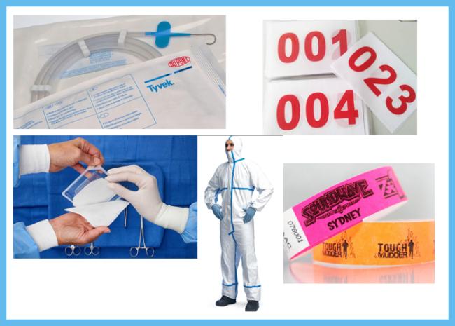 1070D 1073D Tyvek Paper For Medical Packaging Tear Resistant Nontoxic 1070D 1073D Tyvek Paper For Medical Packaging Tear Resistant Nontoxic