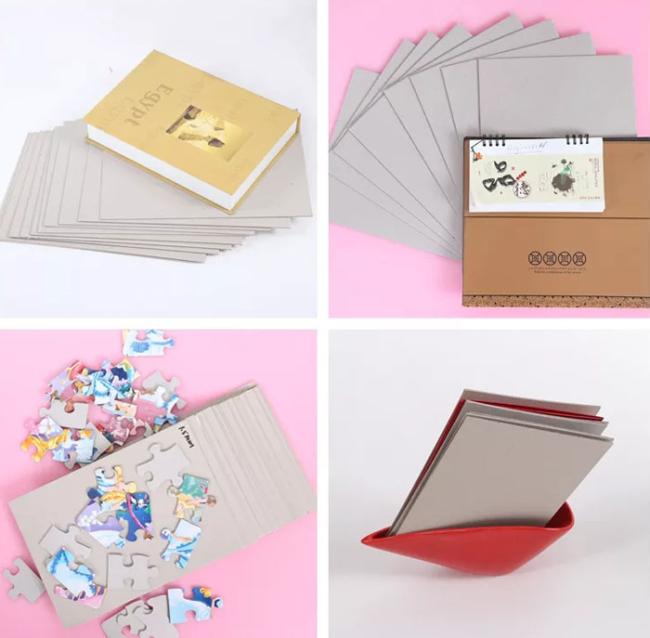 850gsm 900gsm Hard Cardboard 2 Sides Grey Board Sheet For Bookbinding Board 850gsm 900gsm Hard Cardboard 2 Sides Grey Board Sheet For Bookbinding Board