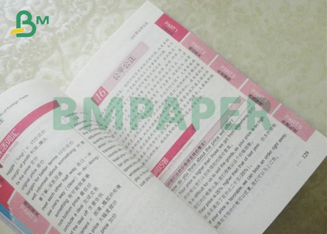 Various Calipers 53gsm 55gsm Book Paper Softcover Novel Inner Page Various Calipers 53gsm 55gsm Book Paper Softcover Novel Inner Page