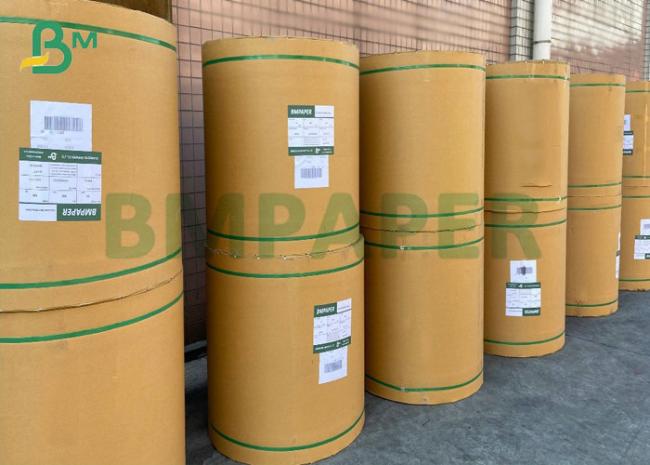 Wood Pulp 100gsm 120gsm Brown Kraft Paper Roll For Making Bag Wood Pulp 100gsm 120gsm Brown Kraft Paper Roll For Making Bag