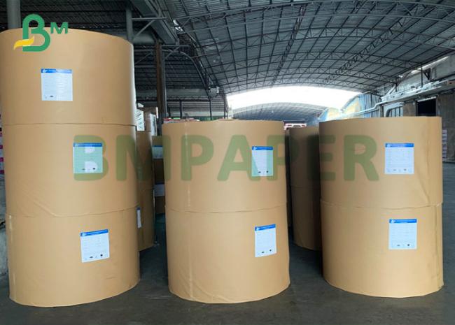 Unbleched Wood Pulp 120gsm 150gsm High White Kraft Paper For Handbag Unbleched Wood Pulp 120gsm 150gsm High White Kraft Paper For Handbag