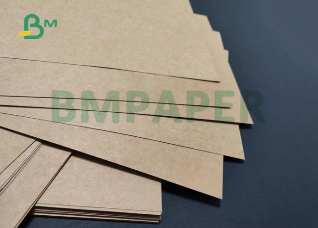 270gsm 300gsm Brown Kraft Board For Fast Food Boxes Fold Resistant 60 - 120cm 270gsm 300gsm Brown Kraft Board For Fast Food Boxes Fold Resistant 60 - 120cm