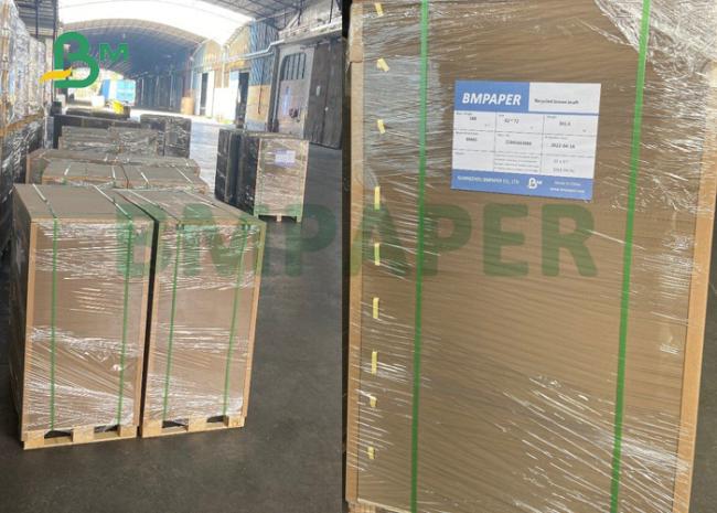 270gsm 300gsm Brown Kraft Board For Fast Food Boxes Fold Resistant 60 - 120cm 270gsm 300gsm Brown Kraft Board For Fast Food Boxes Fold Resistant 60 - 120cm