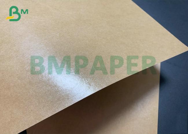 C1S PE Coated 270gsm Brown Kraft Paper Take Away Food Box Paperboard C1S PE Coated 270gsm Brown Kraft Paper Take Away Food Box Paperboard