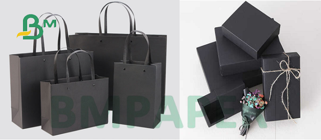 Printable 110gsm 150gsm Double Solid Black Cardboard For Cosmatic Package Box Printable 110gsm 150gsm Double Solid Black Cardboard For Cosmatic Package Box