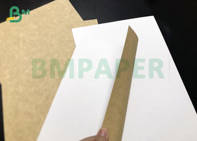Food Grade Approved CCKB Board 360gsm 585um White Claycoat Kraft Liner Board Food Grade Approved CCKB Board 360gsm 585um White Claycoat Kraft Liner Board