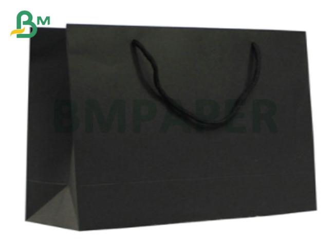 110gsm 350gsm Uncoated Black Paper For Shopping Bag 1000mm Width Roll 110gsm 350gsm Uncoated Black Paper For Shopping Bag 1000mm Width Roll