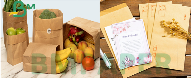 Virgin Pulp 80gsm 85gsm Kraft Golden Paper For Evelopes Manufacturing 73.5 x 54cm Virgin Pulp 80gsm 85gsm Kraft Golden Paper For Evelopes Manufacturing 73.5 x 54cm